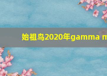 始祖鸟2020年gamma mx